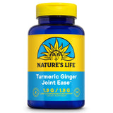 Nature's Life Turmeric Ginger Joint Ease: botella con cápsulas para favorecer la movilidad.