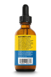 Nature's Life Vitamina K2 MK7 Drops – etiqueta azul, sabor arándano, uso diario.