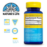 Nature's Life Zinc Picolinato 30mg con cobre 2mg en cartón, conveniencia de almacenamiento