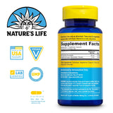 Nature's Life Zinc Picolinato: etiqueta que destaca zinc y cobre para equilibrio mineral.