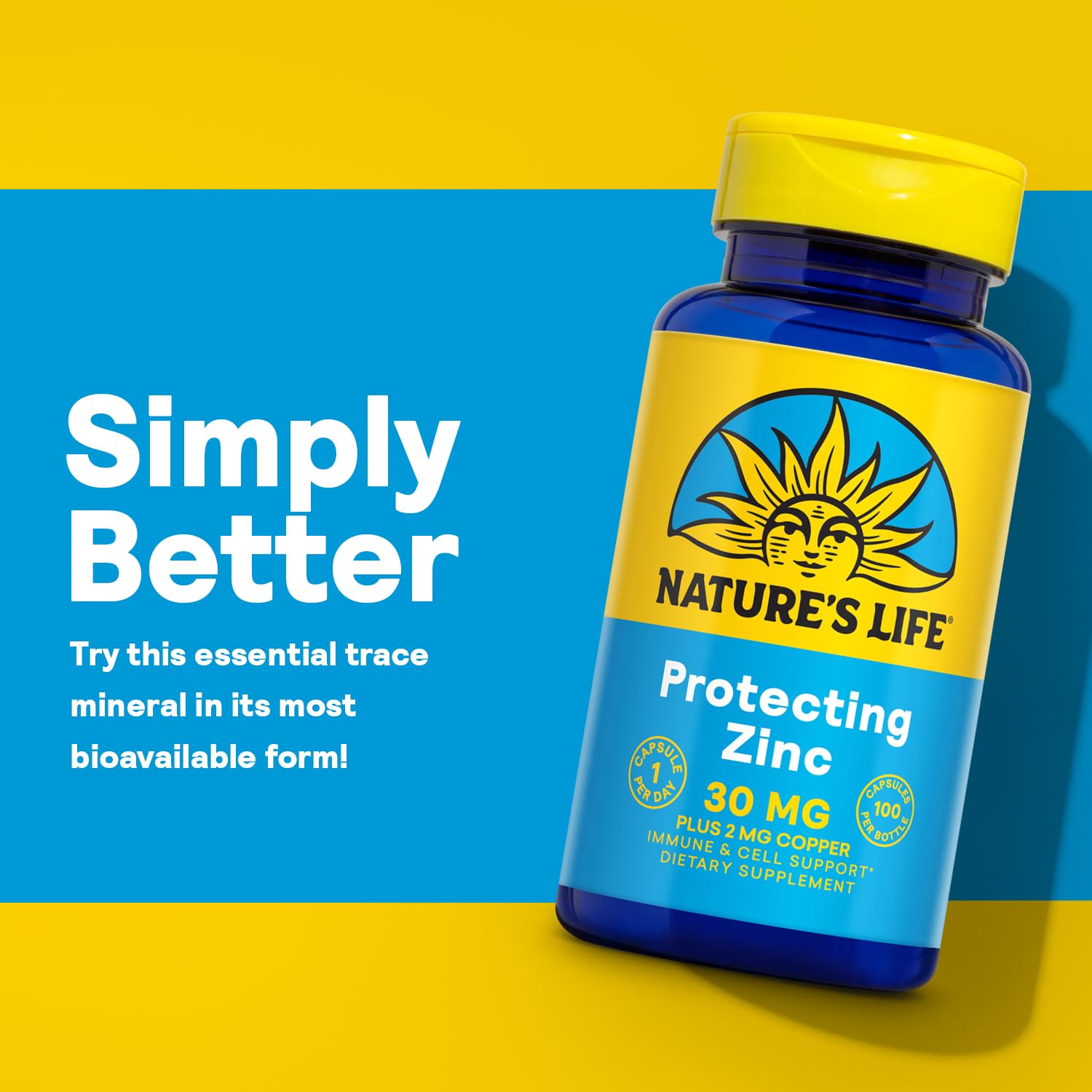 Nature's Life Zinc Picolinato: uso recomendado para rutina diaria.