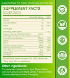 Nature's Live etiqueta de ingredientes, información de bienestar diario