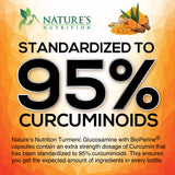 Nature's Nutrition absorcion máxima de curcuminoides y acompañantes