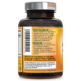 Nature's Nutrition soporte articular con curcuminoides y jengibre para movilidad.