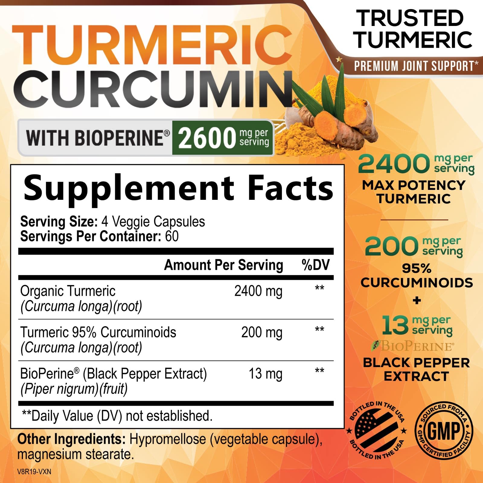 Nature's Nutrition BioPerine, extracto pimienta negra para mejor absorción