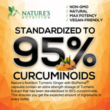 Nature's Nutrition bote hecho en EE UU con control de calidad