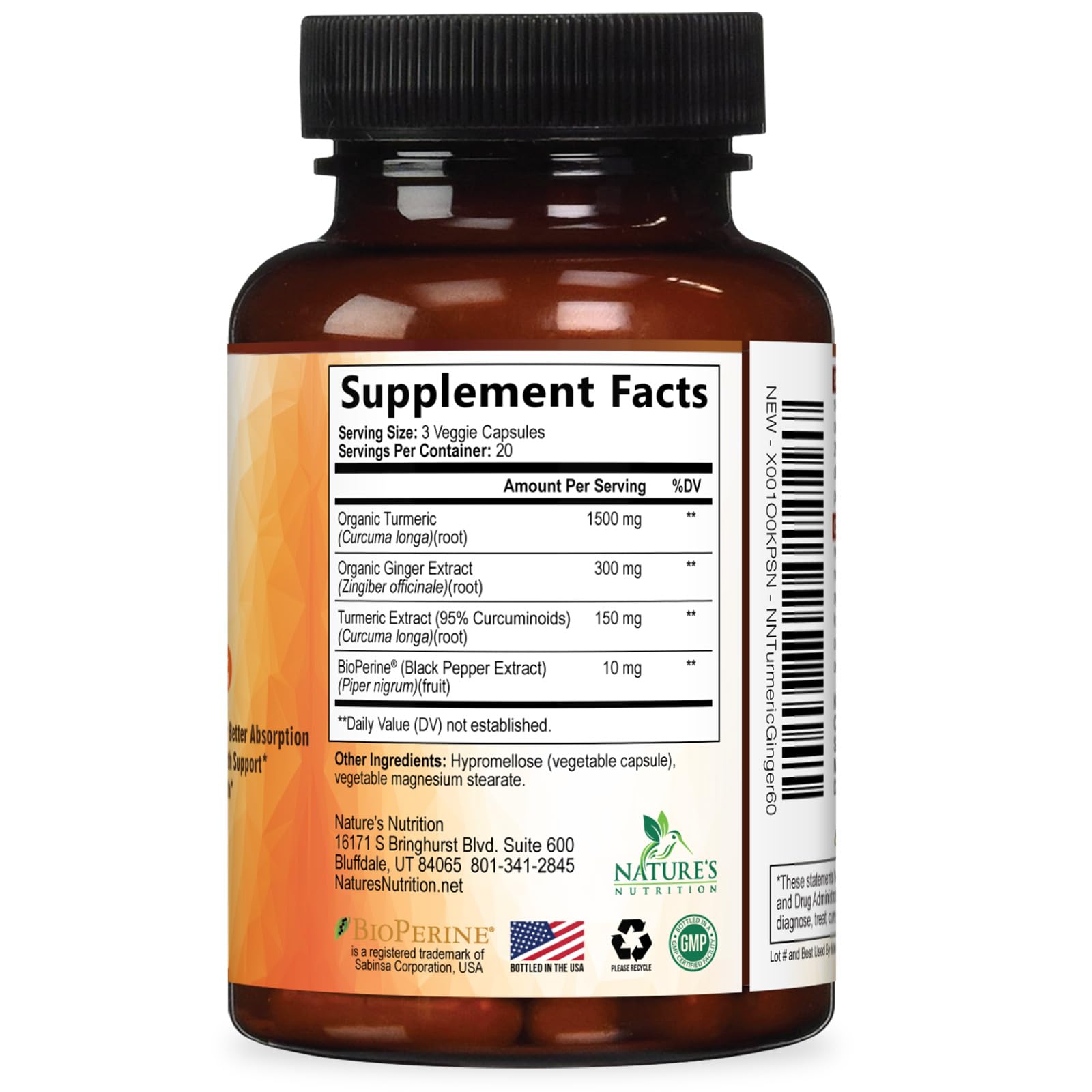 Nature's Nutrition bottle on shelf suggesting trusted daily supplement