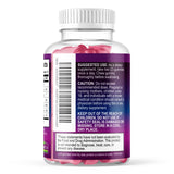 Gominolas calcio Nature's Nutrition con vitamina D3 para mejor absorción