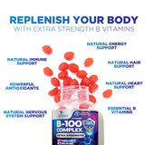 Nature's Nutrition Complejo B Gominolas: textura masticable y sabor agradable