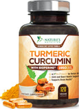 Nature's Nutrition Curcumina: cápsulas de 1800 mg para movilidad diaria