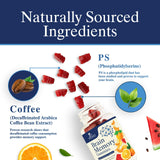Nature's Nutrition gominolas cerebro, textura sedosa de gomita, experiencia de sabor agradable
