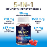 Gomitas de Nature's Nutrition con B6 y B12 para energía diaria