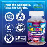 Nature's Nutrition gomitas veganas, libres de gluten y sin OGM