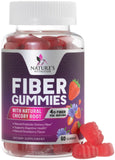 Nature's Nutrition gomitas fibra 4 g por ración, apoyo a la regularidad diaria