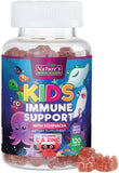 Nature's Nutrition gomitas inmunidad para niños, sabor baya, fácil de masticar