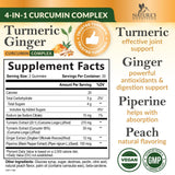 Nature's Nutrition gomitas con jengibre y curcuminoides para aroma y uso diario
