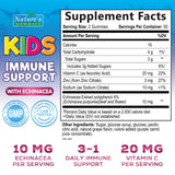 Nature's Nutrition gomitas para niños con vitamina C y zinc para el día a día