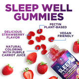 Sabor fresa Nature's Nutrition, apoyo al descanso nocturno.