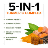  Nature's Nutrition gomitas turmerica absorcion pimienta negra: mejor aprovechamiento de los ingredientes.