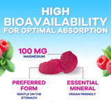 Nature's Nutrition gominolas magnesio citrato, uso diario para adultos y niños.