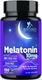 Nature's Nutrition Melatonina, botella frambuesa con disolución rápida para dormir