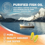 Nature's Nutrition Omega3 pescado salvaje: origen responsable y aceites esenciales.