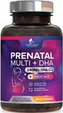 Nature's Nutrition Prenatal: botella de cápsulas para nutrición diaria durante el embarazo.