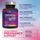 Nature's Nutrition Prenatal envase seguro y libre de OMG.