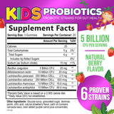 Nature's Nutrition pro biótico para niños gomitas frambuesa listas para usar cada día.