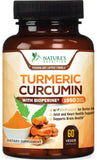 Nature's Nutrition T3 Turmeric, cápsulas en bote, ideal para uso diario de articulaciones