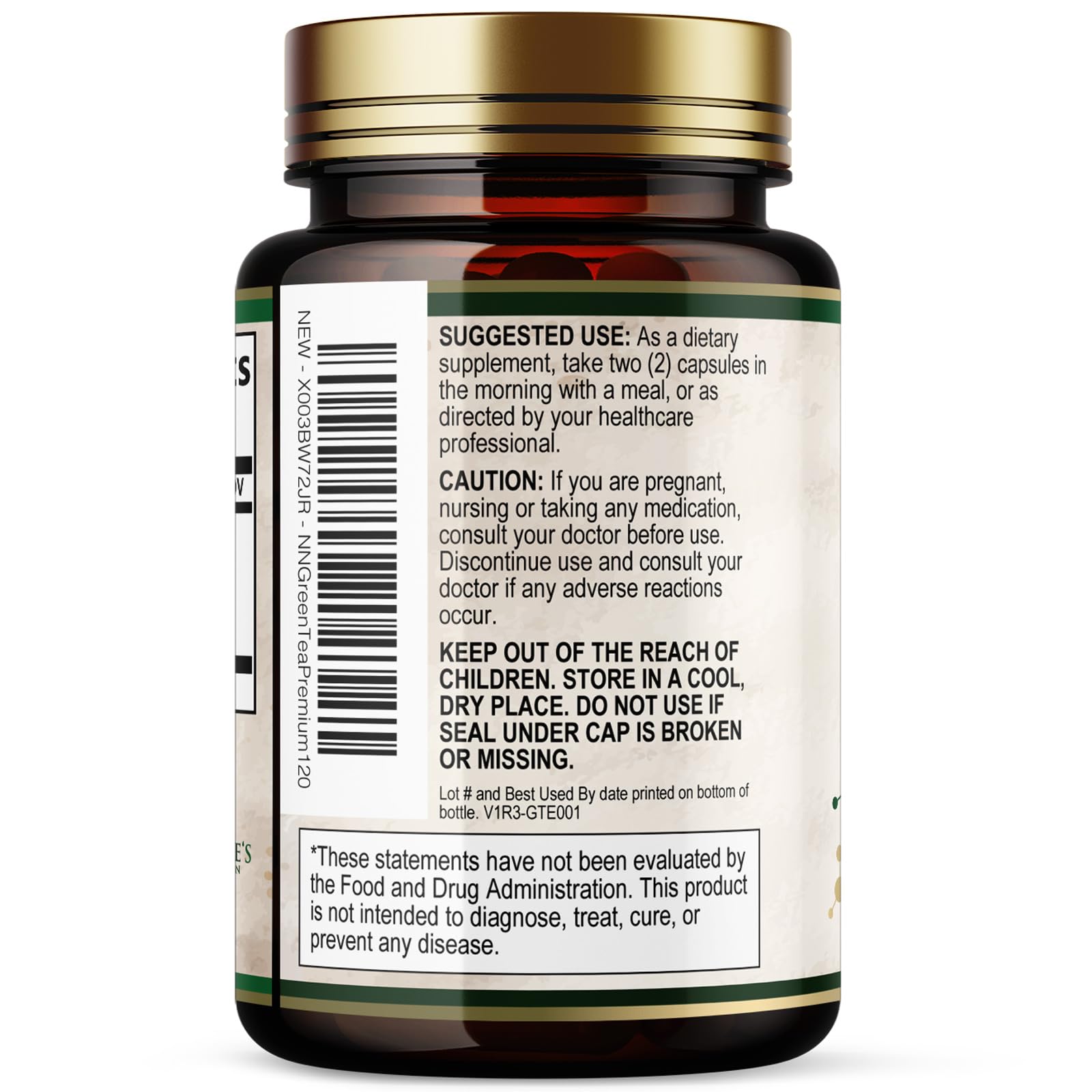 Nature's Nutrition uso diario sencillo para apoyo al bienestar.