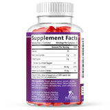 Nature's Nutrition Zinc 50mg Gummies, sabor bayas ideal para rutinas diarias.