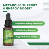 Nature’s NutriWave Flash Burn: botella 2oz lista para uso diario