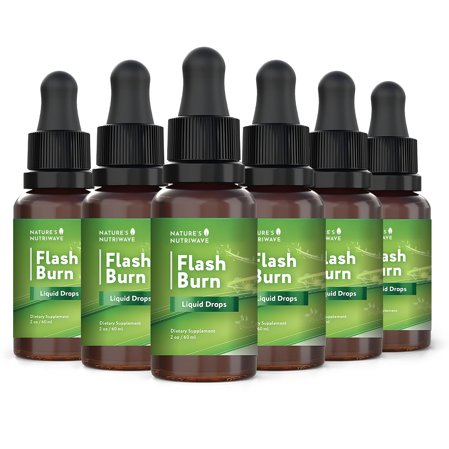 Nature’s NutriWave Flash Burn: gotero preciso para dosis diarias
