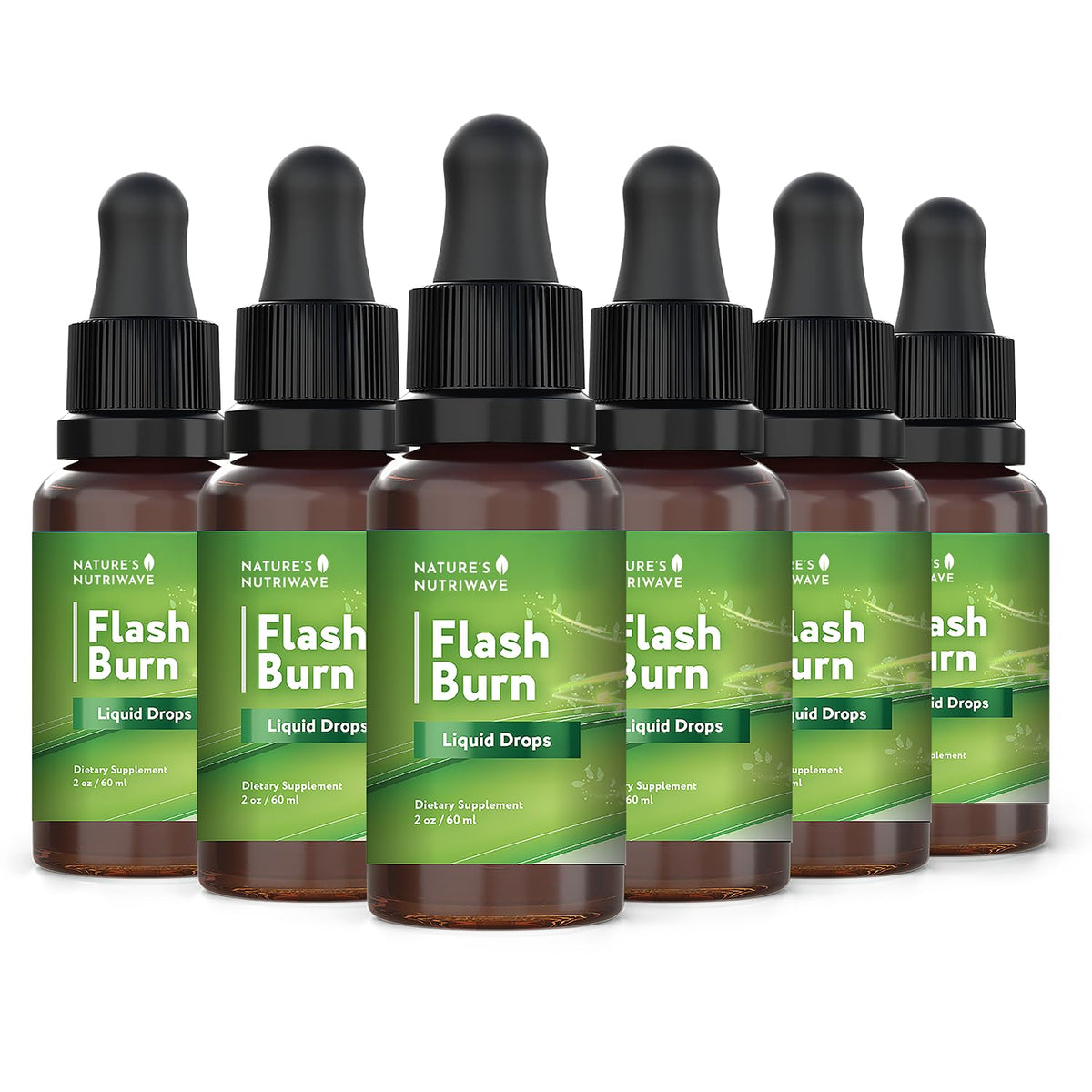 Nature’s NutriWave Flash Burn: gotero preciso para dosis diarias