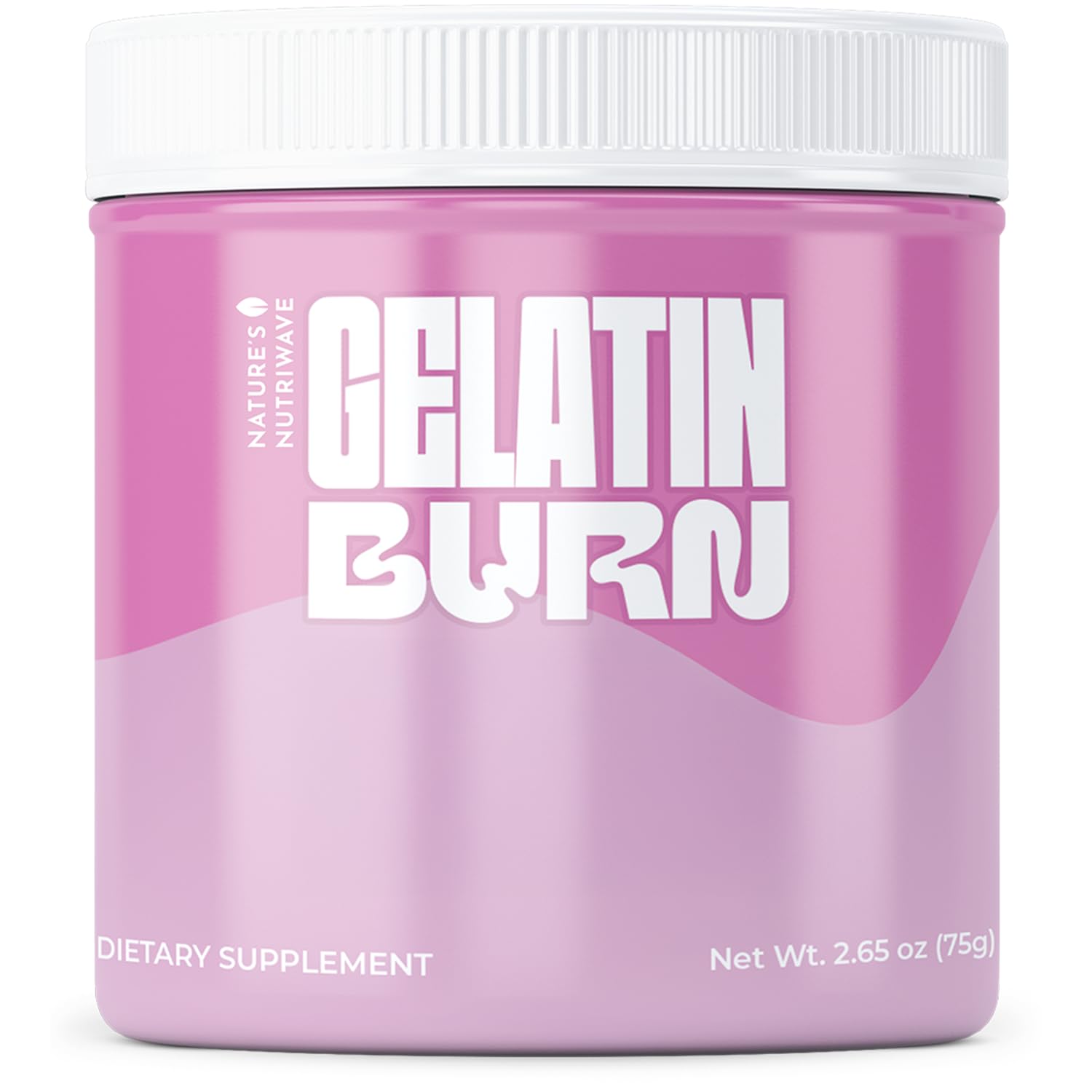 Nature’s NutriWave Gelatin Burn, polvo de mezcla fácil para apoyar hábitos diarios