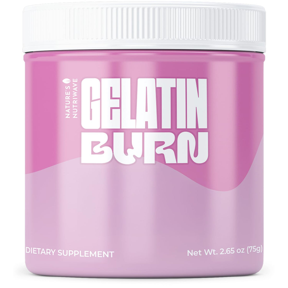 Nature’s NutriWave Gelatin Burn, polvo de mezcla fácil para apoyar hábitos diarios