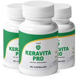 Keravita Pro de Nature’s NutriWave, botella para uñas y cabello saludables