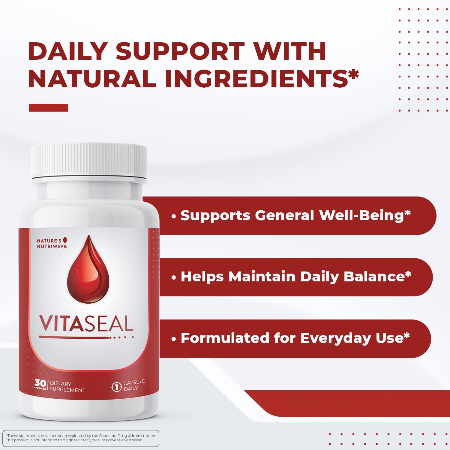 Vitaseal de Nature’s NutriWave, mezcla botánica para rutina diaria con beneficios naturales