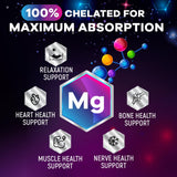 Nature's Peak Magnesio Glicinato: favorece la salud cardíaca y nervios.