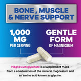 Nature's Peak Magnesio Glicinato: apoyo muscular y rendimiento cotidiano.