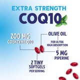 Nature's Peak CoQ10 antioxidante potente para apoyo inmunitario