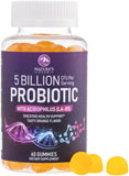 Nature's Peak gomitas probióticas en frasco para apoyo digestivo diario