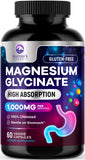Nature's Peak Magnesio Glicinato 1000 mg: cápsulas para soporte muscular diario.