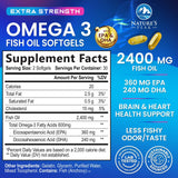 Nature's Peak Omega3 cápsulas suaves; fáciles de tragar para uso diario.