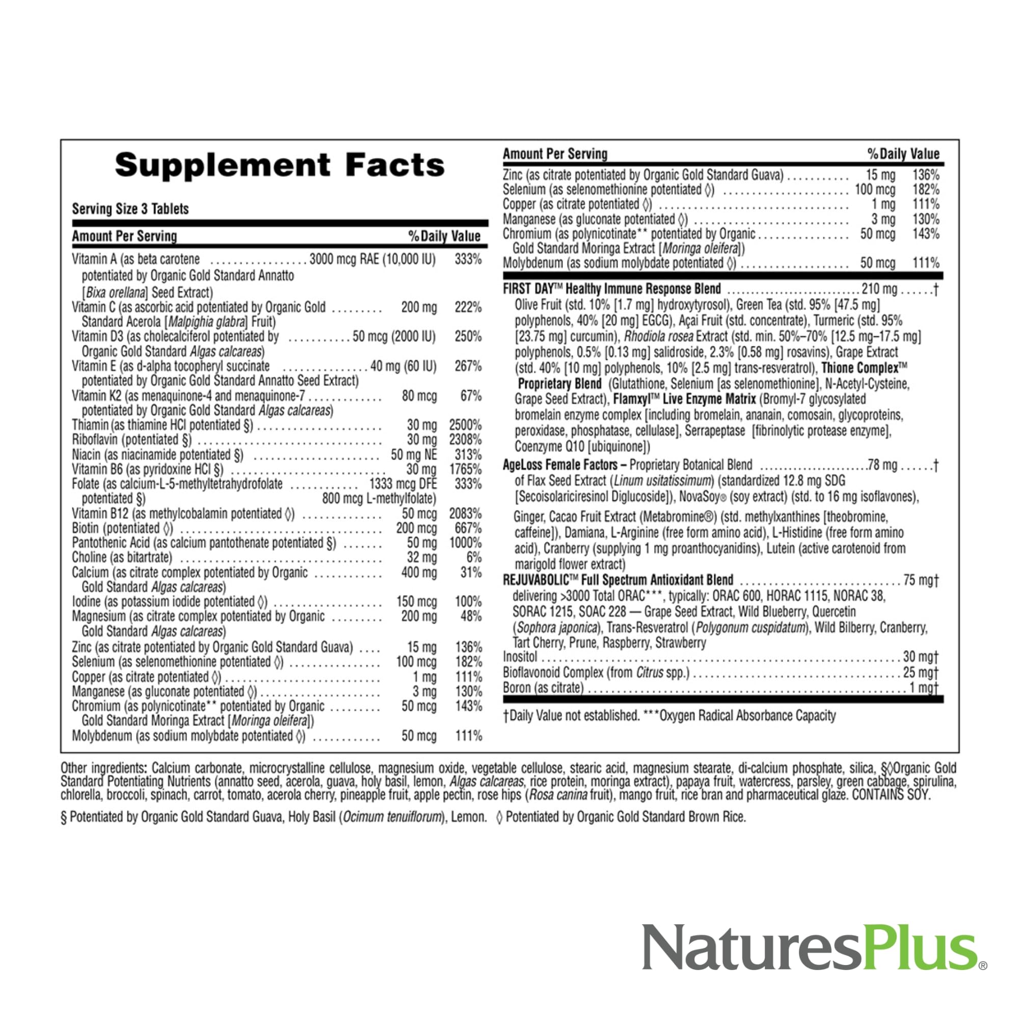 Nature's Plus AgeLoss arandano favorece salud general con antioxidantes