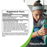 Nature's Plus Source of Life Garden Iron, cápsulas fáciles de consumir cada día