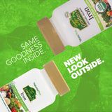 Nature's Plus Source of Life Garden Iron, etiqueta frontal con ingredientes vegetales