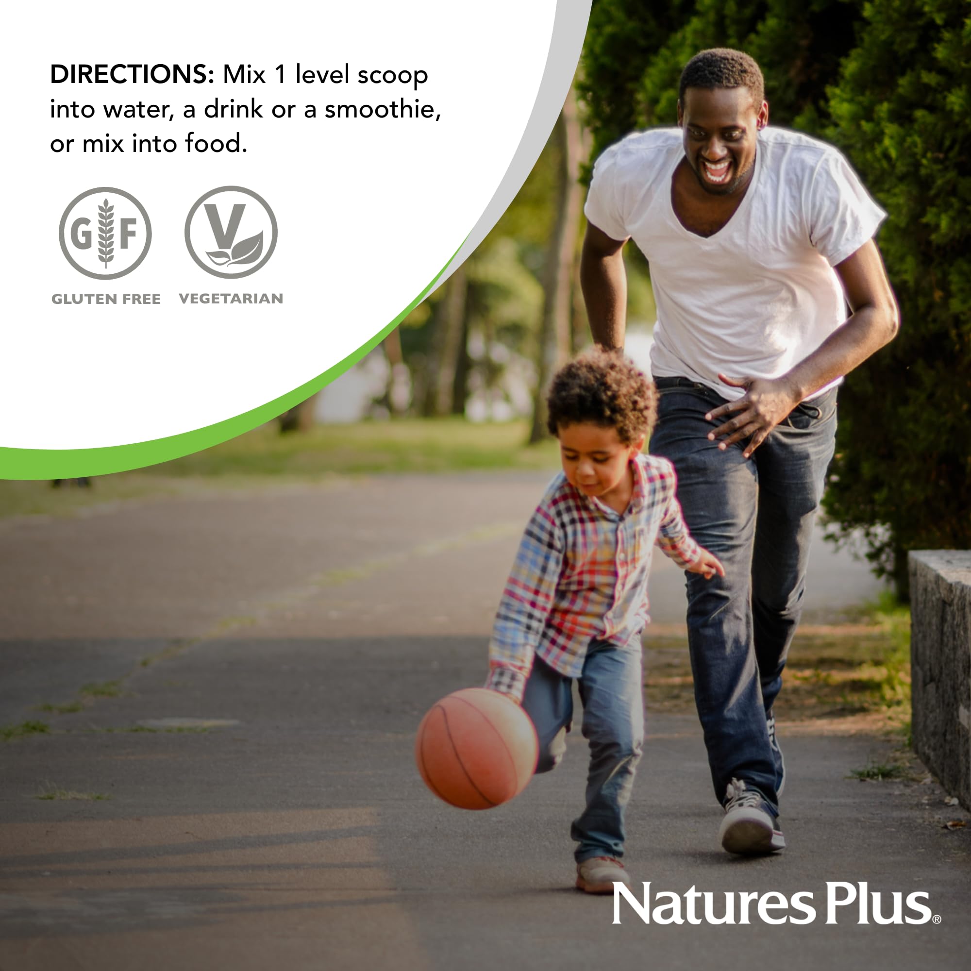 Nature's Plus GI Natural uso en batidos para bienestar diario