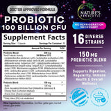 Nature's Probiotic 16 cepas premium, diversidad intestinal
